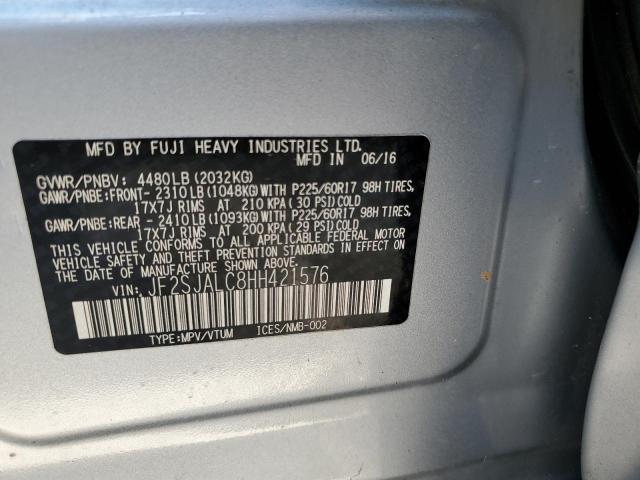 Photo 9 VIN: JF2SJALC8HH421576 - SUBARU FORESTER 2 