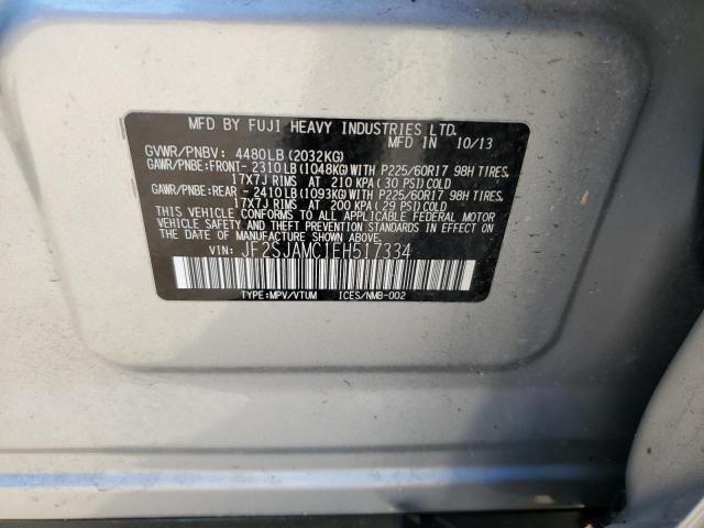 Photo 11 VIN: JF2SJAMC1EH517334 - SUBARU FORESTER 2 