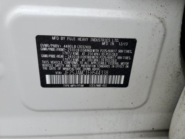 Photo 12 VIN: JF2SJAMC1EH544338 - SUBARU FORESTER 2 