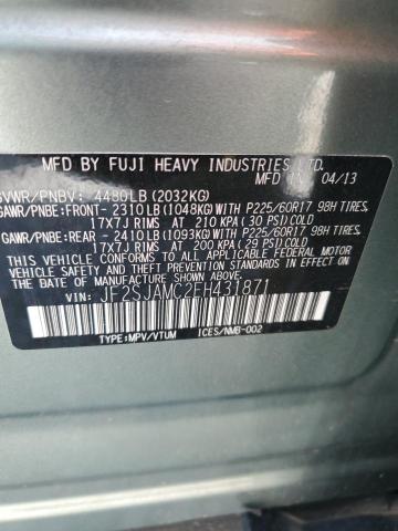 Photo 13 VIN: JF2SJAMC2EH431871 - SUBARU FORESTER 