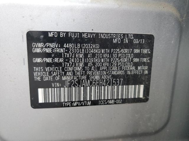 Photo 12 VIN: JF2SJAMC6EH421537 - SUBARU FORESTER 2 