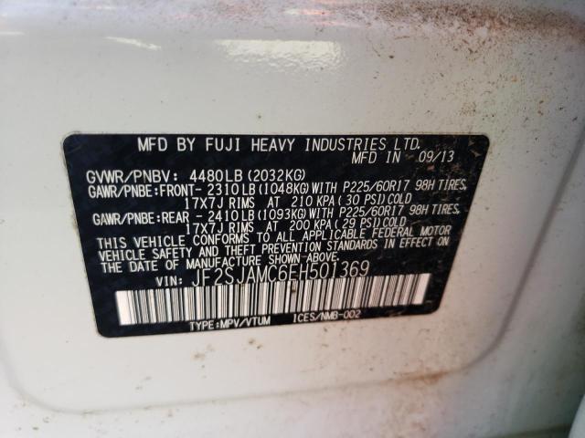 Photo 12 VIN: JF2SJAMC6EH501369 - SUBARU FORESTER 2 