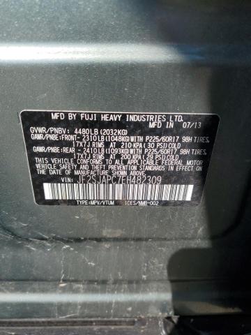 Photo 13 VIN: JF2SJAPC7EH482309 - SUBARU FORESTER 2 