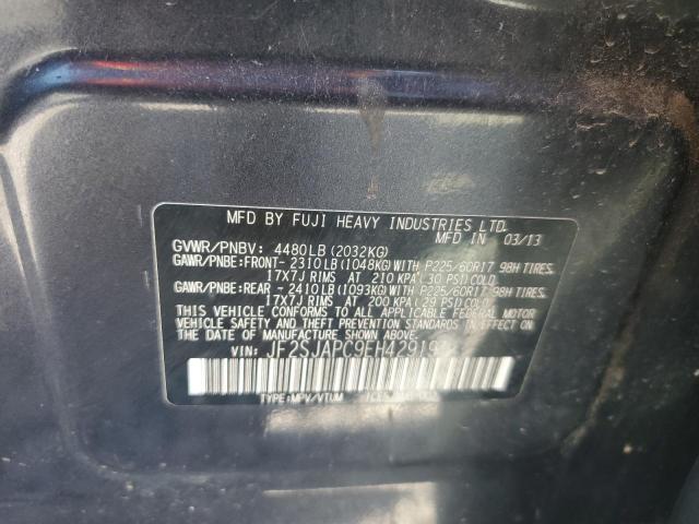 Photo 12 VIN: JF2SJAPC9EH429191 - SUBARU FORESTER 2 