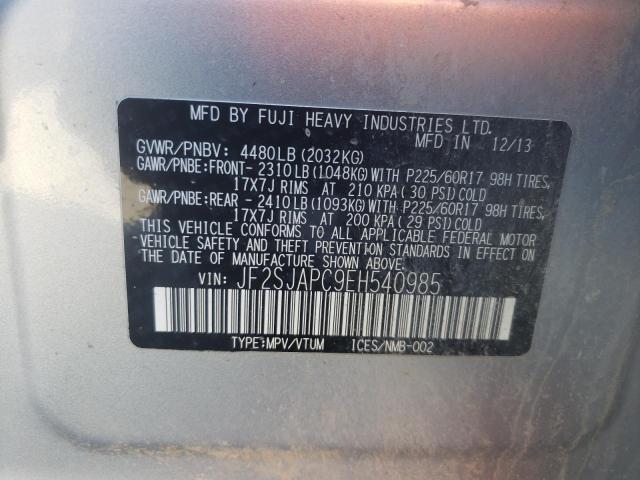 Photo 12 VIN: JF2SJAPC9EH540985 - SUBARU FORESTER 2 