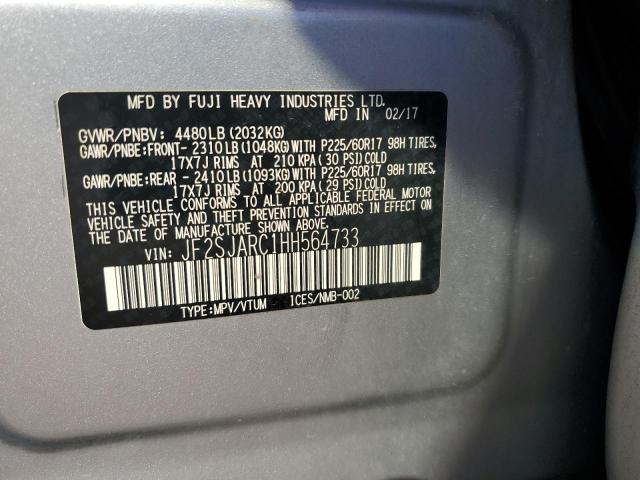 Photo 13 VIN: JF2SJARC1HH564733 - SUBARU FORESTER 2 