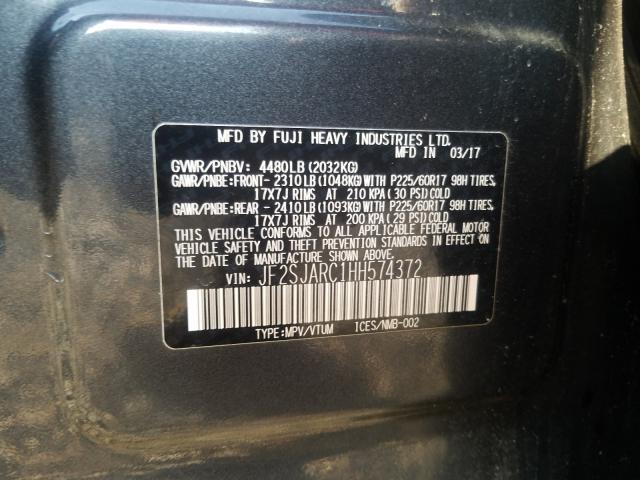 Photo 9 VIN: JF2SJARC1HH574372 - SUBARU FORESTER 2 