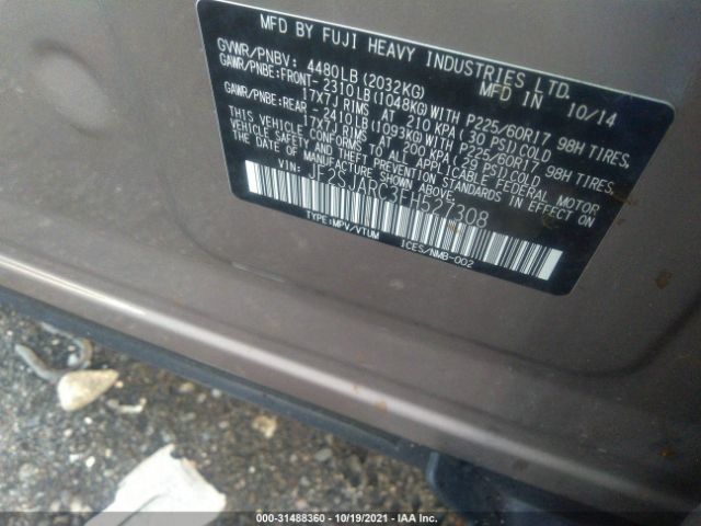 Photo 8 VIN: JF2SJARC3FH527308 - SUBARU FORESTER 