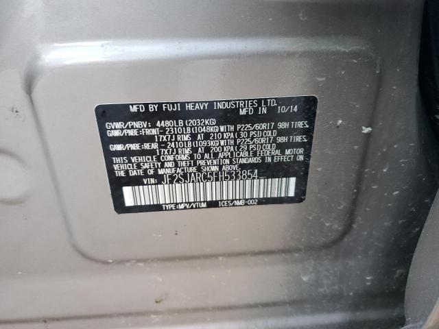 Photo 12 VIN: JF2SJARC5FH533854 - SUBARU FORESTER 2 