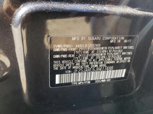 Photo 11 VIN: JF2SJARC6JH417488 - SUBARU FORESTER 2 