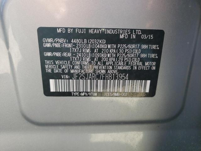 Photo 9 VIN: JF2SJARC7FH813954 - SUBARU FORESTER 2 