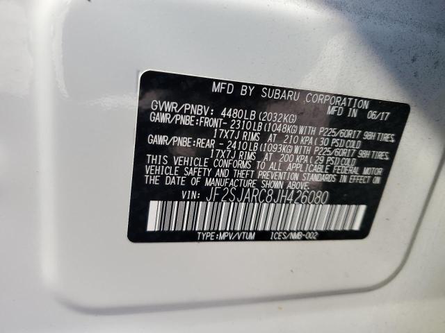 Photo 11 VIN: JF2SJARC8JH426080 - SUBARU FORESTER 