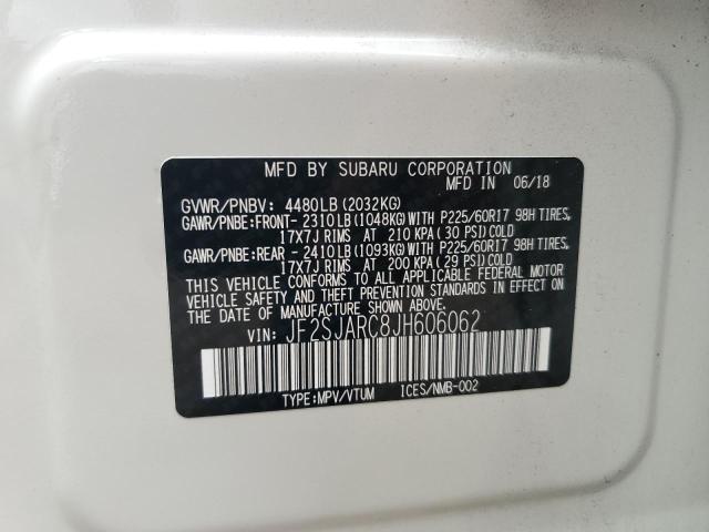 Photo 13 VIN: JF2SJARC8JH606062 - SUBARU FORESTER 2 