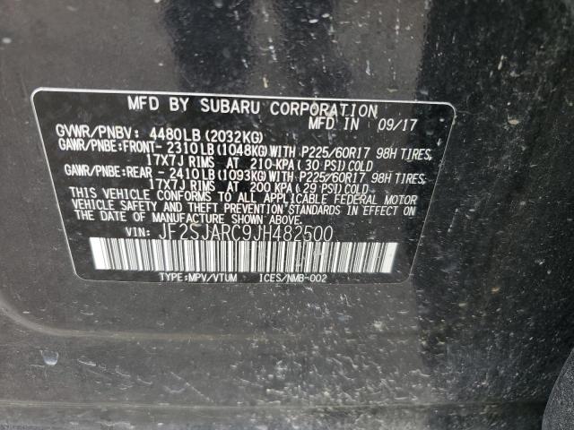 Photo 12 VIN: JF2SJARC9JH482500 - SUBARU FORESTER 2 