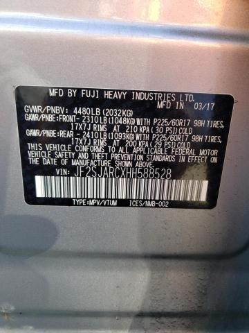 Photo 11 VIN: JF2SJARCXHH588528 - SUBARU FORESTER 