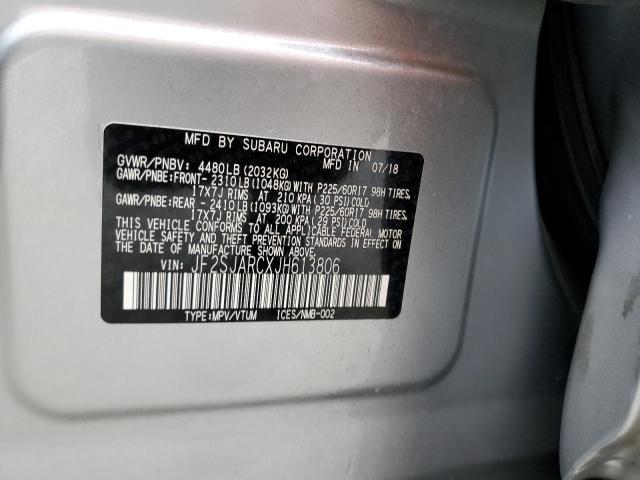 Photo 12 VIN: JF2SJARCXJH613806 - SUBARU FORESTER 2 