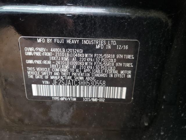 Photo 9 VIN: JF2SJATC3HH530558 - SUBARU FORESTER 