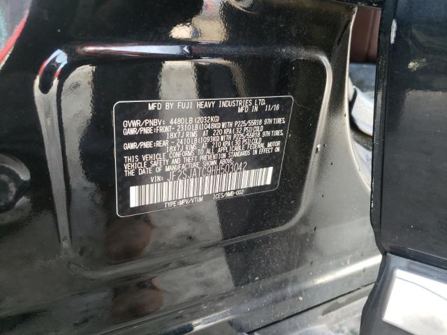 Photo 9 VIN: JF2SJATC9HH503042 - SUBARU FORESTER 2 