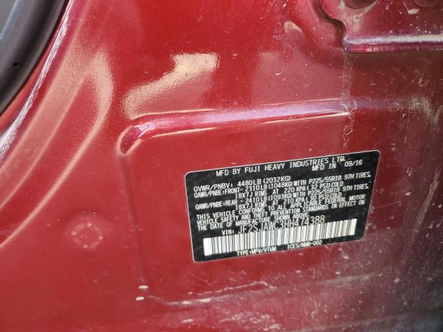 Photo 12 VIN: JF2SJAWC3HH474388 - SUBARU FORESTER 2 