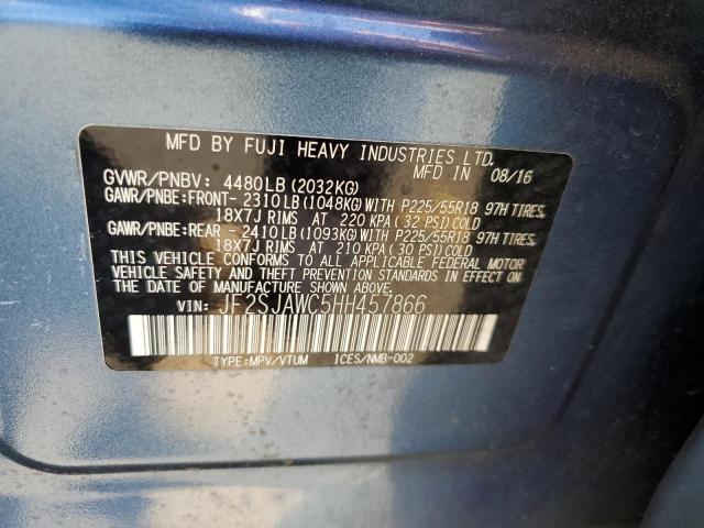 Photo 13 VIN: JF2SJAWC5HH457866 - SUBARU FORESTER 2 