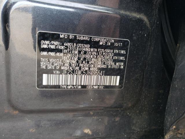 Photo 11 VIN: JF2SJAWC5JH495541 - SUBARU FORESTER 