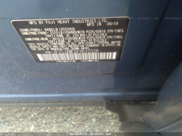 Photo 8 VIN: JF2SJAWC6FH510328 - SUBARU FORESTER 