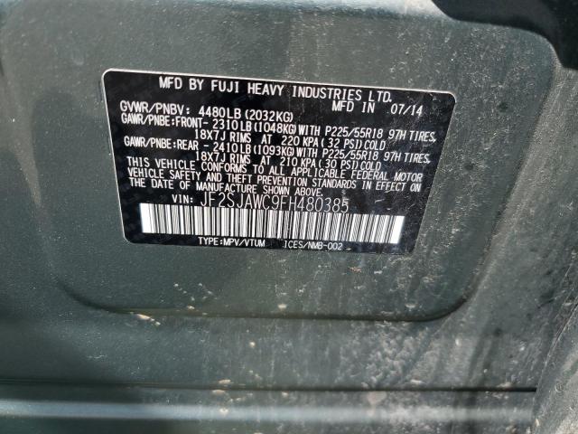 Photo 12 VIN: JF2SJAWC9FH480385 - SUBARU FORESTER 2 