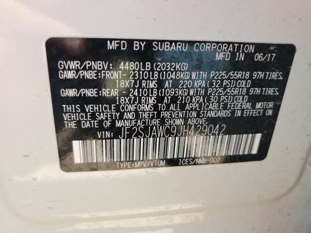 Photo 13 VIN: JF2SJAWC9JH429042 - SUBARU FORESTER 2 