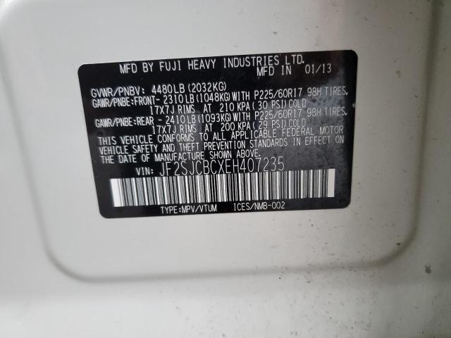 Photo 12 VIN: JF2SJCBCXEH407235 - SUBARU FORESTER 