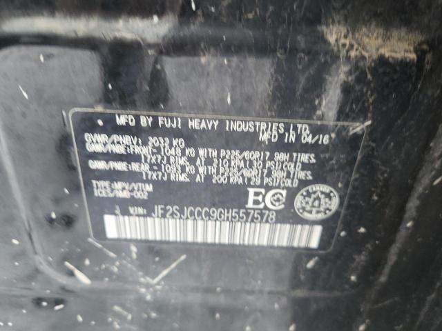 Photo 12 VIN: JF2SJCCC9GH557578 - SUBARU FORESTER 2 