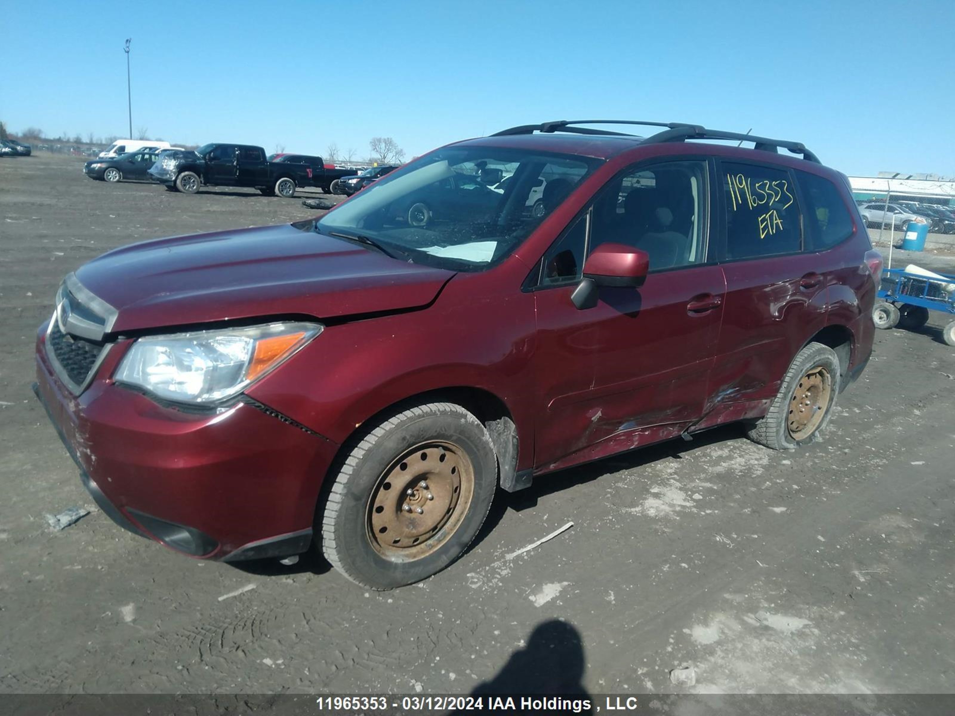 Photo 1 VIN: JF2SJCHC2EH478694 - SUBARU FORESTER 