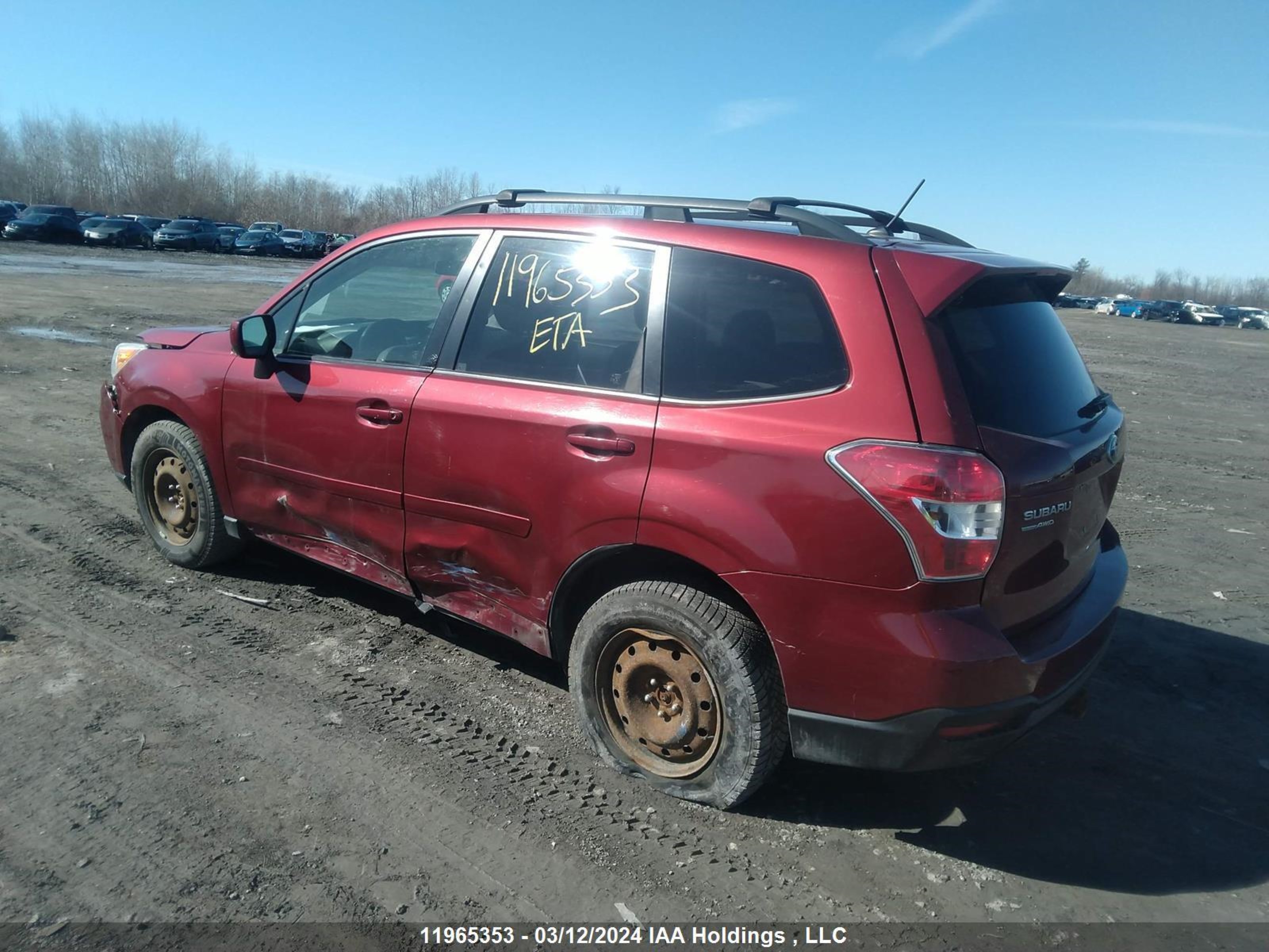 Photo 2 VIN: JF2SJCHC2EH478694 - SUBARU FORESTER 