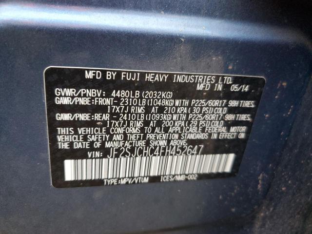 Photo 12 VIN: JF2SJCHC4FH452647 - SUBARU FORESTER 2 