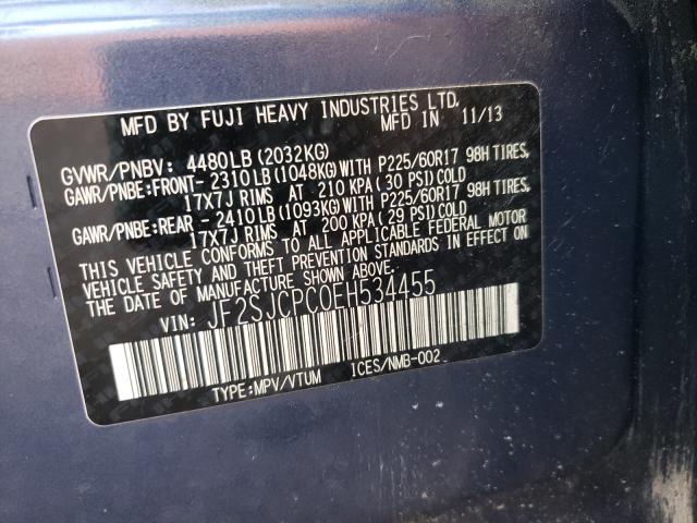 Photo 9 VIN: JF2SJCPC0EH534455 - SUBARU FORESTER 2 