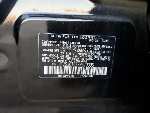 Photo 12 VIN: JF2SJCTC3FH570096 - SUBARU FORESTER 