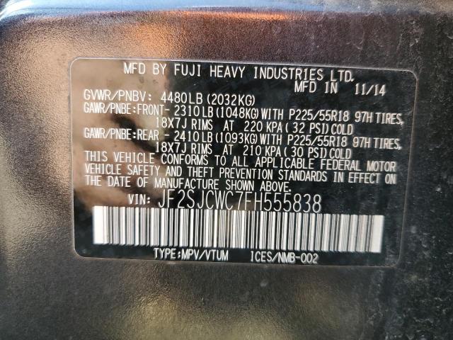 Photo 12 VIN: JF2SJCWC7FH555838 - SUBARU FORESTER 