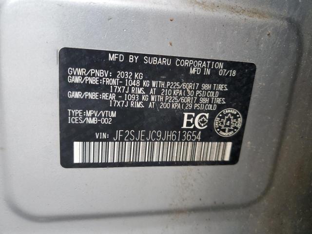 Photo 12 VIN: JF2SJEJC9JH613654 - SUBARU FORESTER 