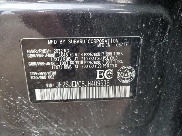 Photo 12 VIN: JF2SJEMC8JH409536 - SUBARU FORESTER 2 