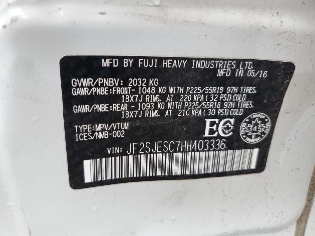 Photo 13 VIN: JF2SJESC7HH403336 - SUBARU FORESTER 2 