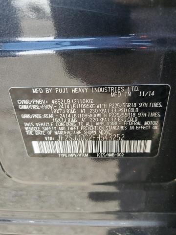 Photo 11 VIN: JF2SJGDC2FH543252 - SUBARU FORESTER 