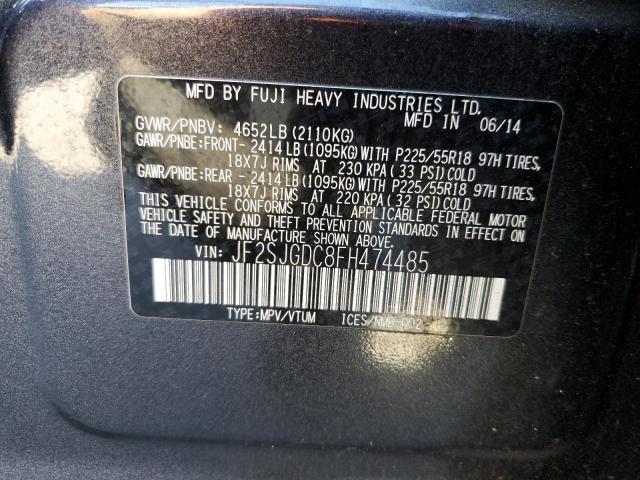 Photo 13 VIN: JF2SJGDC8FH474485 - SUBARU FORESTER 