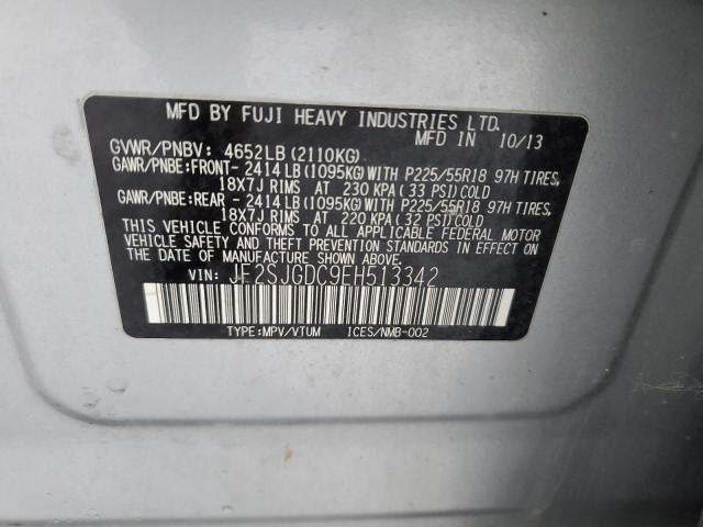 Photo 11 VIN: JF2SJGDC9EH513342 - SUBARU FORESTER 