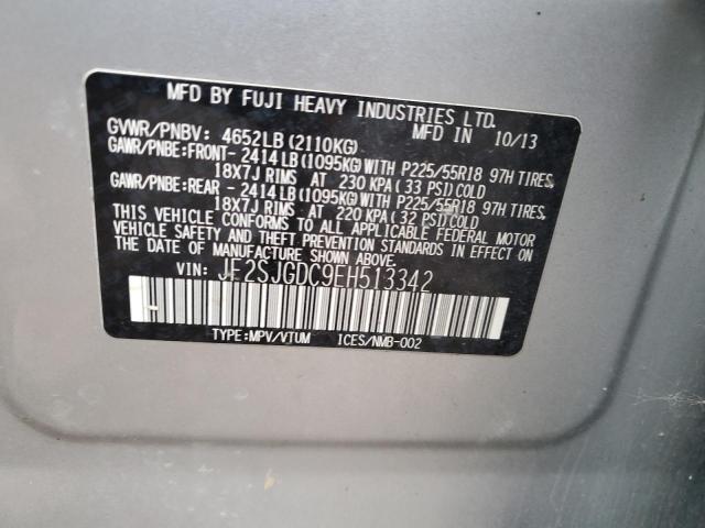 Photo 11 VIN: JF2SJGDC9EH513342 - SUBARU FORESTER 