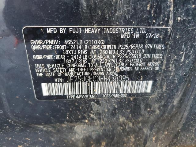 Photo 12 VIN: JF2SJGEC0HH438095 - SUBARU FORESTER 