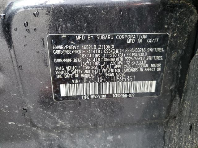 Photo 12 VIN: JF2SJGEC1HH595361 - SUBARU FORESTER 2 