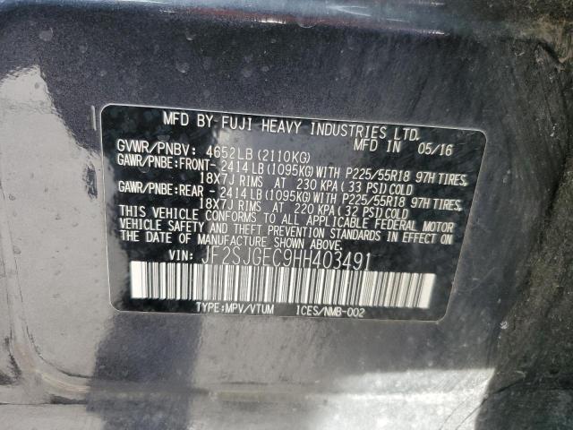 Photo 13 VIN: JF2SJGEC9HH403491 - SUBARU FORESTER 