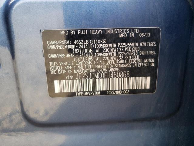 Photo 11 VIN: JF2SJGMC0EH460868 - SUBARU FORESTER 