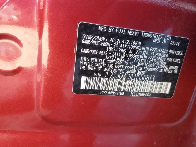 Photo 11 VIN: JF2SJGMC9EH550813 - SUBARU FORESTER 