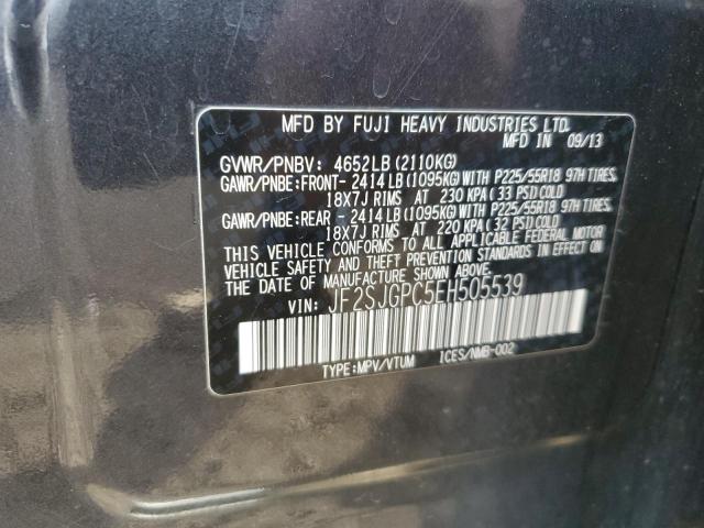 Photo 13 VIN: JF2SJGPC5EH505539 - SUBARU FORESTER 2 