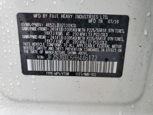 Photo 12 VIN: JF2SJGTC6HH446172 - SUBARU FORESTER 